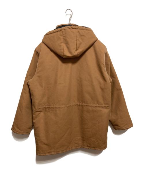 TOUGH DUCK（タフダック）tough duck (タフダック) ダック地フーデッドコート ベージュ サイズ:Lの古着・服飾アイテム