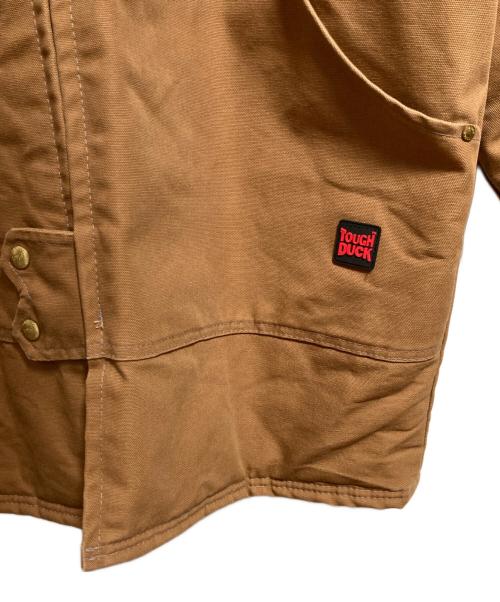 TOUGH DUCK（タフダック）tough duck (タフダック) ダック地フーデッドコート ベージュ サイズ:Lの古着・服飾アイテム