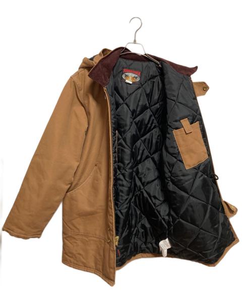 TOUGH DUCK（タフダック）tough duck (タフダック) ダック地フーデッドコート ベージュ サイズ:Lの古着・服飾アイテム