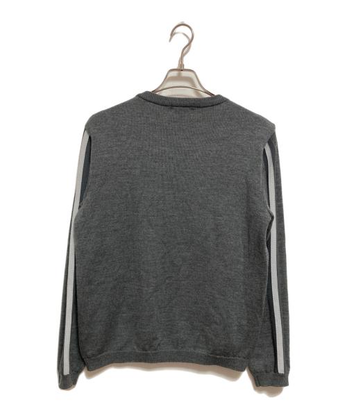 LANVIN SPORT（ランバン スポーツ）LANVIN SPORT (ランバン スポーツ) クルーネックニット グレー サイズ:40の古着・服飾アイテム