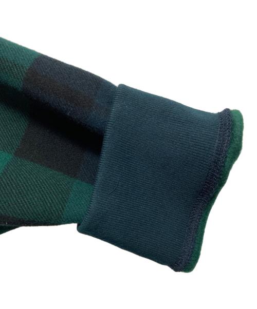 POLO RALPH LAUREN（ポロ・ラルフローレン）POLO RALPH LAUREN (ポロ・ラルフローレン) ポニー刺繍ブラックウォッチスウェット グリーン サイズ:XLの古着・服飾アイテム