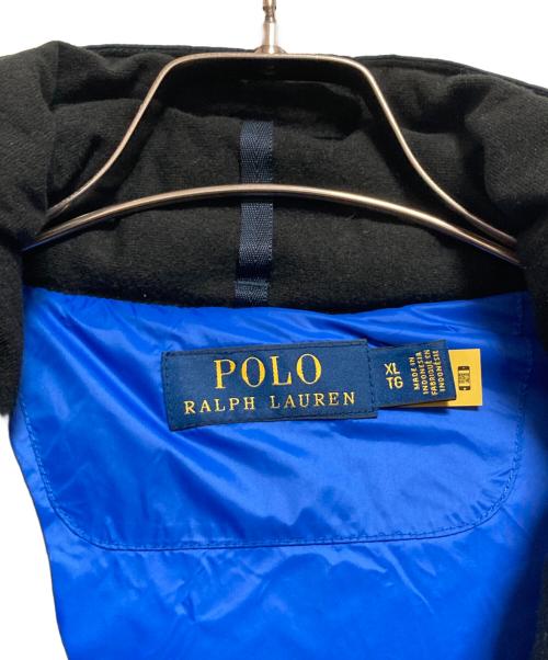 POLO RALPH LAUREN（ポロ・ラルフローレン）POLO RALPH LAUREN (ポロ・ラルフローレン) ビッグポニー スタンドフードダウンジャケット ネイビー サイズ:XLの古着・服飾アイテム