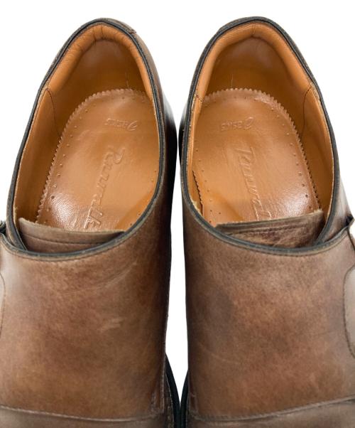 AIR WALK（エアウォーク）AIR WALK (エアウォーク) GEL-BIZ モンクストラップシューズ ブラウン サイズ:25cmの古着・服飾アイテム