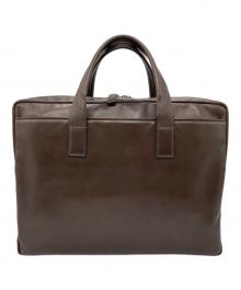 LANVIN COLLECTION（ランバンコレクション）の古着「レザーブリーフケース」｜ブラウン