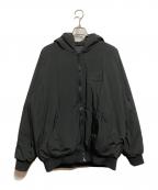 ENNOYエンノイ）の古着「エレクトリックパファージャケット」｜ブラック