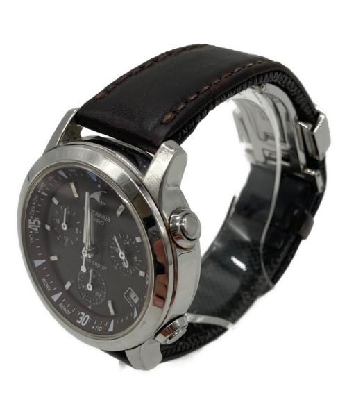 CASIO（カシオ）CASIO (カシオ) WAVE CEPTOR ブラウンの古着・服飾アイテム