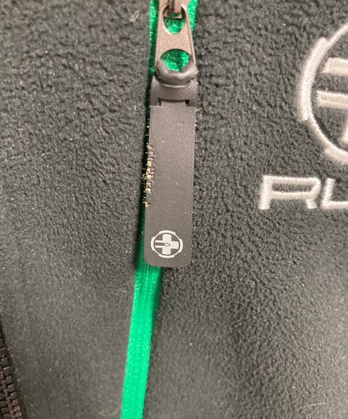 RLX RALPH LAUREN（アールエルエックスラルフローレン）RLX RALPH LAUREN (アールエルエックスラルフローレン) フリースジャケット ブラック サイズ:不明の古着・服飾アイテム