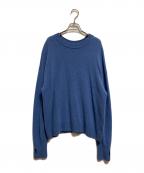 JOURNAL STANDARDジャーナルスタンダード）の古着「MUSIC クルーネックプルオーバー」｜ブルー
