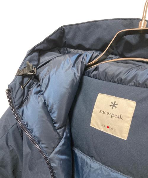Snow peak（スノーピーク）Snow peak (スノーピーク) 2L Lightweight Down Jacket ネイビー サイズ:L 未使用品の古着・服飾アイテム