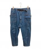 GRIP SWANYグリップスワニー）の古着「JOG 3D WIDE CAMP PANTS」｜インディゴ