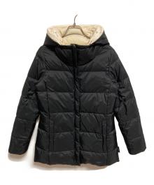 WEEKEND Max Mara（ウィークエンド マックスマーラ）の古着「リバーシブルダウンジャケット」｜ブラック×ホワイト