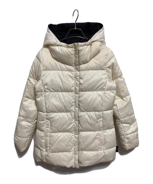 WEEKEND Max Mara（ウィークエンド マックスマーラ）WEEKEND Max Mara (ウィークエンド マックスマーラ) リバーシブルダウンジャケット ブラック×ホワイト サイズ:38の古着・服飾アイテム
