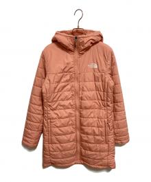 THE NORTH FACE（ザ ノース フェイス）の古着「中綿ボアリバーシブルフーデッドコート」｜ピンク