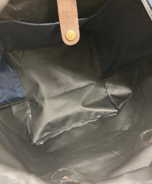 Herve Chapelier（エルベシャプリエ）Herve Chapelier (エルベシャプリエ) トートバッグ ネイビーの古着・服飾アイテム