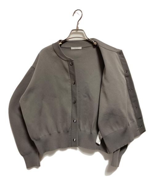 JOURNAL STANDARD（ジャーナルスタンダード）JOURNAL STANDARD (ジャーナルスタンダード) ウォッシャブルカーブスリーブクロップドカーディガン グレー サイズ:-の古着・服飾アイテム