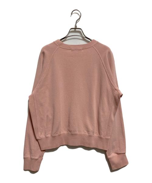 JOURNAL STANDARD relume（ジャーナルスタンダード レリューム）JOURNAL STANDARD relume (ジャーナルスタンダード レリューム) サイドリブコンパクトスウェット ピンク サイズ:FREEの古着・服飾アイテム