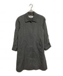 BALMAIN（バルマン）の古着「ロングコート」｜グレー