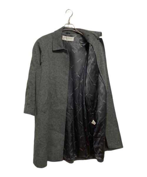BALMAIN（バルマン）BALMAIN (バルマン) ロングコート グレー サイズ:9の古着・服飾アイテム
