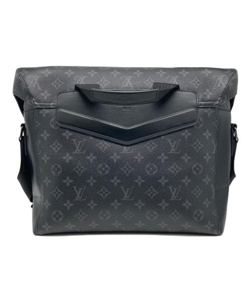 LOUIS VUITTON（ルイ ヴィトン）LOUIS VUITTON (ルイ ヴィトン) モノグラム・エクリプス メッセンジャー・ヴォワヤージュPM ブラックの古着・服飾アイテム