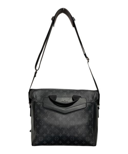 LOUIS VUITTON（ルイ ヴィトン）LOUIS VUITTON (ルイ ヴィトン) モノグラム・エクリプス メッセンジャー・ヴォワヤージュPM ブラックの古着・服飾アイテム