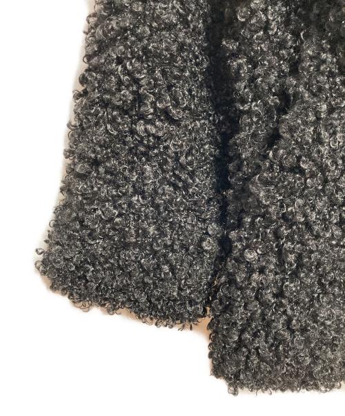 cherimi（シェリミー）cherimi (シェリミー) プードルファーコート ブラック サイズ:FREEの古着・服飾アイテム