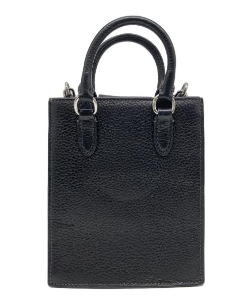 COACH（コーチ）COACH (コーチ) ノースサウススタッズ 2WAYショルダーバッグ ブラックの古着・服飾アイテム