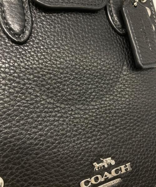 COACH（コーチ）COACH (コーチ) ノースサウススタッズ 2WAYショルダーバッグ ブラックの古着・服飾アイテム