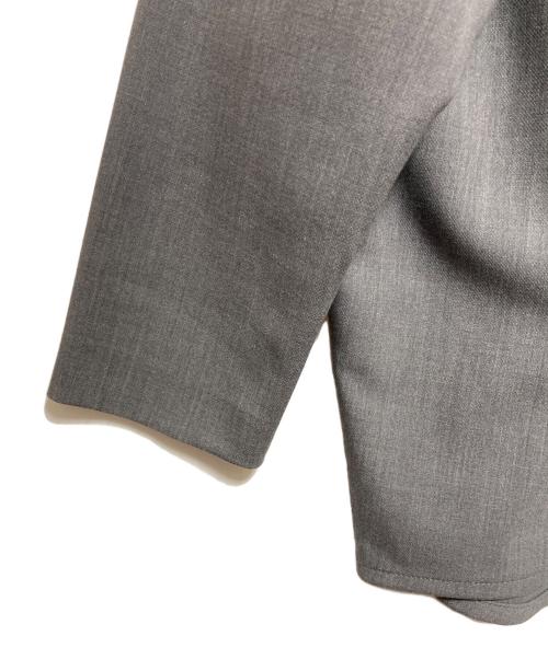 SOEJU（ソージュ）SOEJU (ソージュ) ウールライクコクーンブラウス8分袖 グレー サイズ:Ｍの古着・服飾アイテム