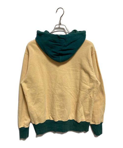 filmelange（フィルメランジェ）FilMelange (フィルメランジェ) VIDAL Pull Hoodie Print Sweat fade yellow イエロー サイズ:3の古着・服飾アイテム
