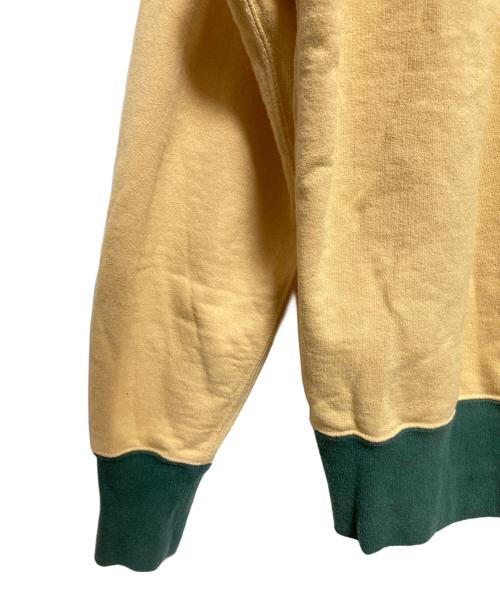 filmelange（フィルメランジェ）FilMelange (フィルメランジェ) VIDAL Pull Hoodie Print Sweat fade yellow イエロー サイズ:3の古着・服飾アイテム