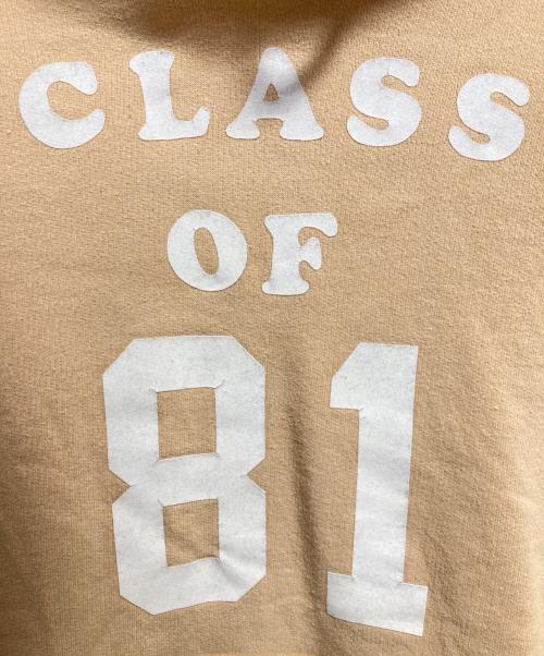 filmelange（フィルメランジェ）FilMelange (フィルメランジェ) VIDAL Pull Hoodie Print Sweat fade yellow イエロー サイズ:3の古着・服飾アイテム