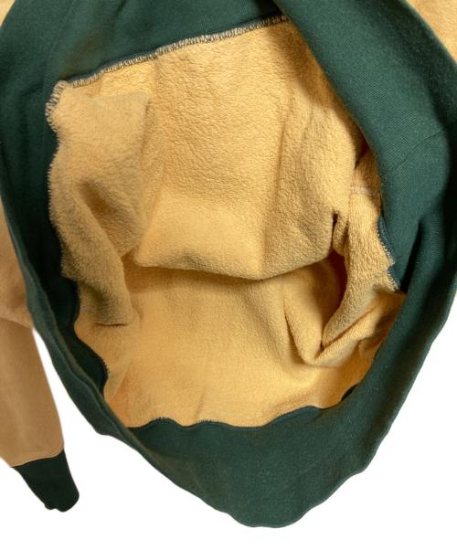 filmelange（フィルメランジェ）FilMelange (フィルメランジェ) VIDAL Pull Hoodie Print Sweat fade yellow イエロー サイズ:3の古着・服飾アイテム