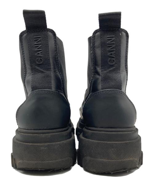 GANNI（ガニー）Ganni (ガニー) チェルシーブーツ ブラック サイズ:36の古着・服飾アイテム