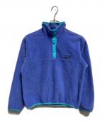 Patagoniaパタゴニア）の古着「80’s ライトウェイト シンチラスナップT プルオーバー」｜ブルー