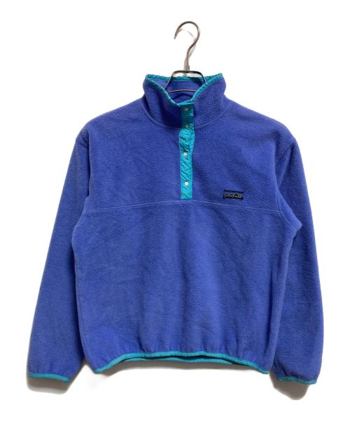Patagonia（パタゴニア）Patagonia (パタゴニア) 80’s ライトウェイト シンチラスナップT プルオーバー ブルー サイズ:8の古着・服飾アイテム