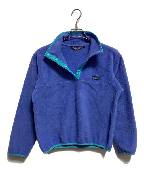 Patagonia（パタゴニア）Patagonia (パタゴニア) 80’s ライトウェイト シンチラスナップT プルオーバー ブルー サイズ:8の古着・服飾アイテム