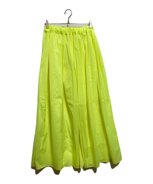 LE PHIL（ル フィル）LE PHIL (ル フィル) ナイロンロングスカート イエロー サイズ:1の古着・服飾アイテム