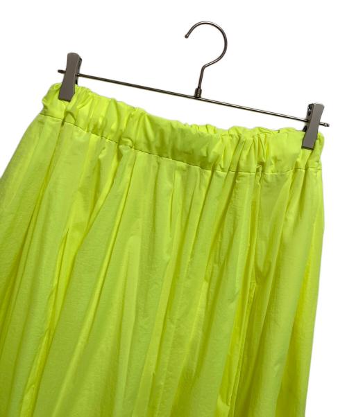 LE PHIL（ル フィル）LE PHIL (ル フィル) ナイロンロングスカート イエロー サイズ:1の古着・服飾アイテム