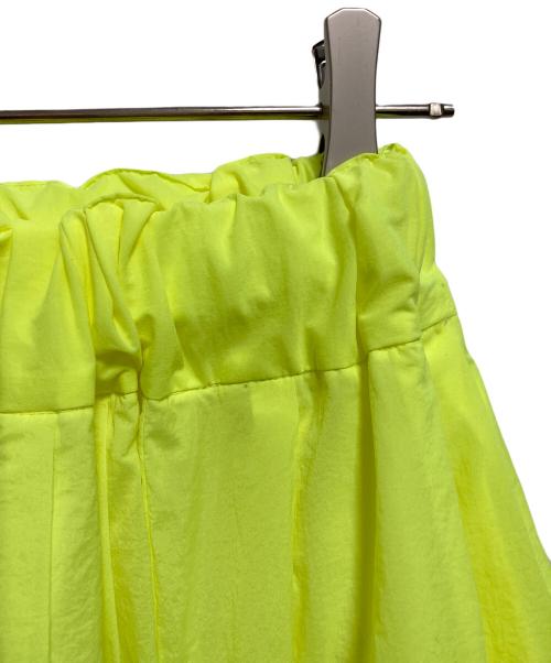 LE PHIL（ル フィル）LE PHIL (ル フィル) ナイロンロングスカート イエロー サイズ:1の古着・服飾アイテム