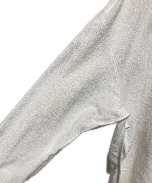 MM6 Maison Margiela（エムエムシックスメゾンマルジェラ）MM6 Maison Margiela (エムエムシックスメゾンマルジェラ) 21SS LOGO OVERSIZED HOODIE ホワイト サイズ:Mの古着・服飾アイテム