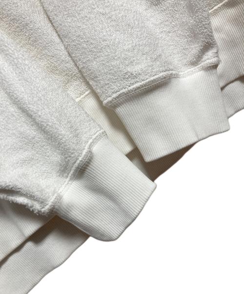 MM6 Maison Margiela（エムエムシックスメゾンマルジェラ）MM6 Maison Margiela (エムエムシックスメゾンマルジェラ) 21SS LOGO OVERSIZED HOODIE ホワイト サイズ:Mの古着・服飾アイテム