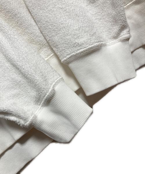 MM6 Maison Margiela（エムエムシックスメゾンマルジェラ）MM6 Maison Margiela (エムエムシックスメゾンマルジェラ) 21SS LOGO OVERSIZED HOODIE ホワイト サイズ:Mの古着・服飾アイテム