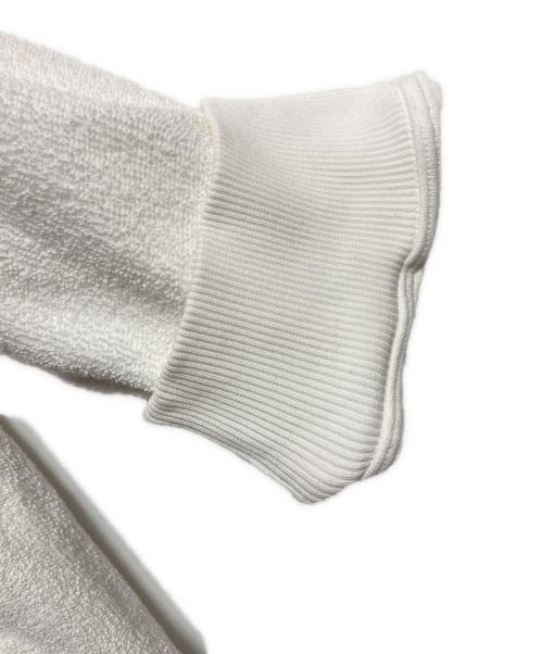 MM6 Maison Margiela（エムエムシックスメゾンマルジェラ）MM6 Maison Margiela (エムエムシックスメゾンマルジェラ) 21SS LOGO OVERSIZED HOODIE ホワイト サイズ:Mの古着・服飾アイテム