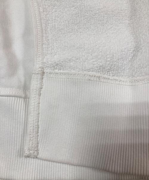 MM6 Maison Margiela（エムエムシックスメゾンマルジェラ）MM6 Maison Margiela (エムエムシックスメゾンマルジェラ) 21SS LOGO OVERSIZED HOODIE ホワイト サイズ:Mの古着・服飾アイテム