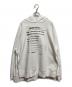MM6 Maison Margiela（エムエムシックスメゾンマルジェラ）の古着「21SS LOGO OVERSIZED HOODIE」｜ホワイト
