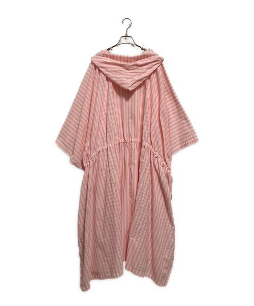 mexipa（メキパ）mexipa (メキパ) メキシカンマキシポンチョ ピンク サイズ:Sの古着・服飾アイテム