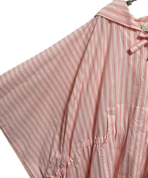 mexipa（メキパ）mexipa (メキパ) メキシカンマキシポンチョ ピンク サイズ:Sの古着・服飾アイテム