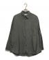 Graphpaper（グラフペーパー）の古着「Broad Oversized L/S Regular Collar Shirt」｜ブラック