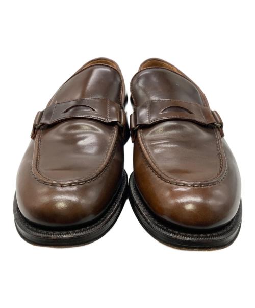 Royal Gorge Bridge（ロイヤル ゴージ ブリッジ）Royal Gorge Bridge (ロイヤル ゴージ ブリッジ) Whiskey Cordovan Loafer ブラウン サイズ:SIZE 42 1/2の古着・服飾アイテム