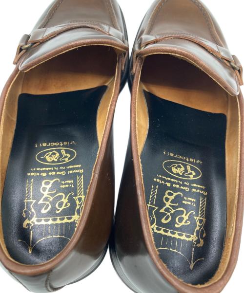 Royal Gorge Bridge（ロイヤル ゴージ ブリッジ）Royal Gorge Bridge (ロイヤル ゴージ ブリッジ) Whiskey Cordovan Loafer ブラウン サイズ:SIZE 42 1/2の古着・服飾アイテム